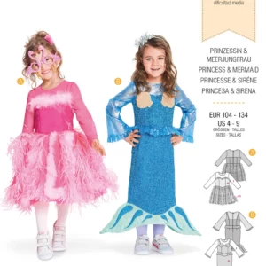 Robe : princesse – sirène