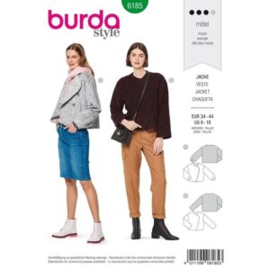 Veste – courte – fermeture unilatérale