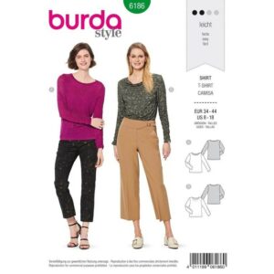 Tee-shirt – manches drapées