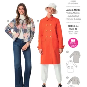 Veste &  manteau – double rang de boutonnage