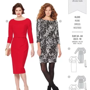 Robe – coupe fourreau