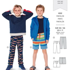 Pantalon – short – ceinture extensible