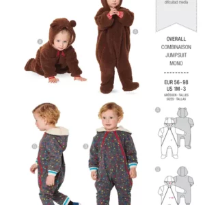 Combinaison zippée – capuche
