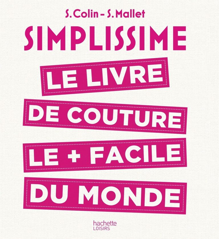 Couverture du livre de couture "Simplissime couture" de S. Colin, S. Mallet