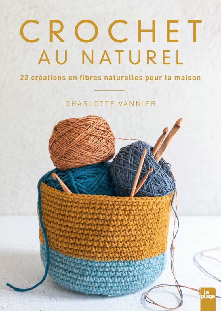 Couverture du livre de crochet "Crochet au naturel" de Laurence Jourdan