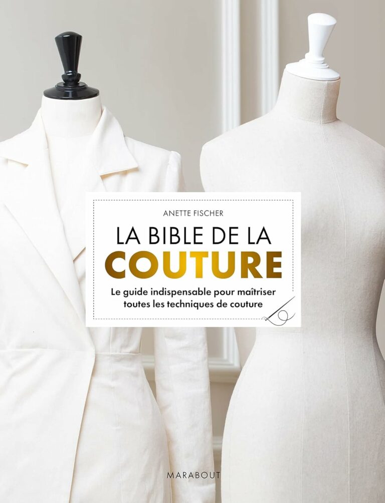 Couverture du livre de couture "La bible de la couture" de Anette Fischer