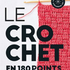 Couverture du livre de crochet "Le crochet en 180 points"