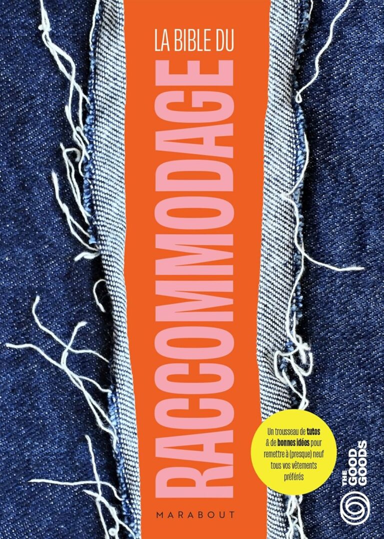 Couverture du livre de couture "La bible du raccommodage" de Victoire Satto